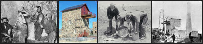 Historic mining montage